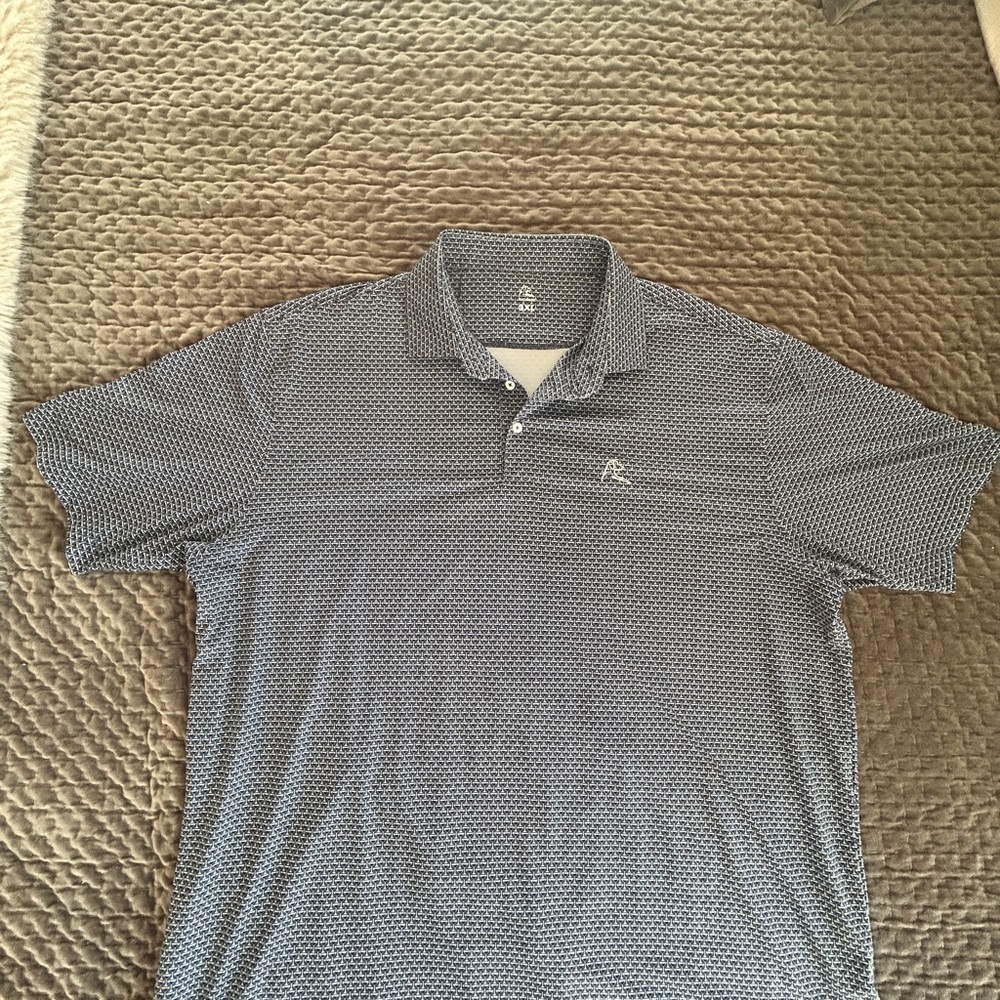 Rhoback espresso martini Patterned Polo Shirt